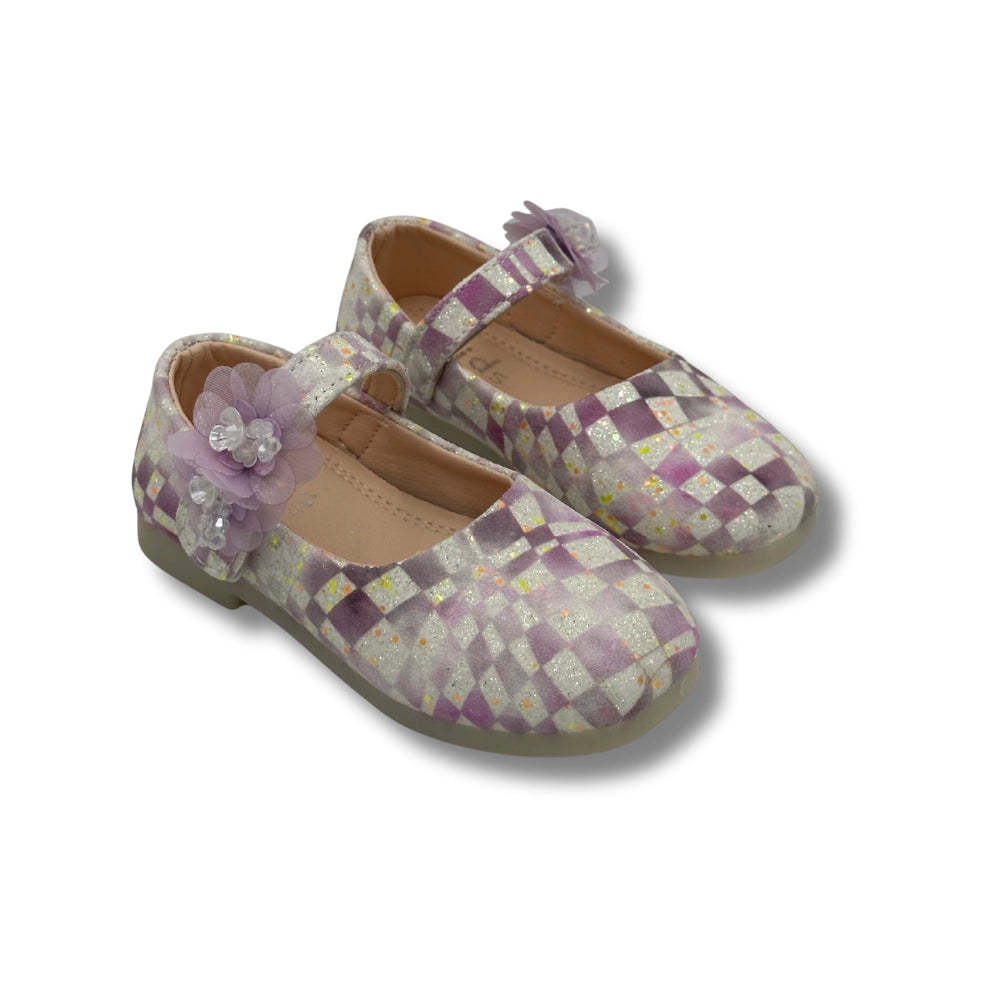 (WS-454) Ballerina Partywear PURPLE Shoes