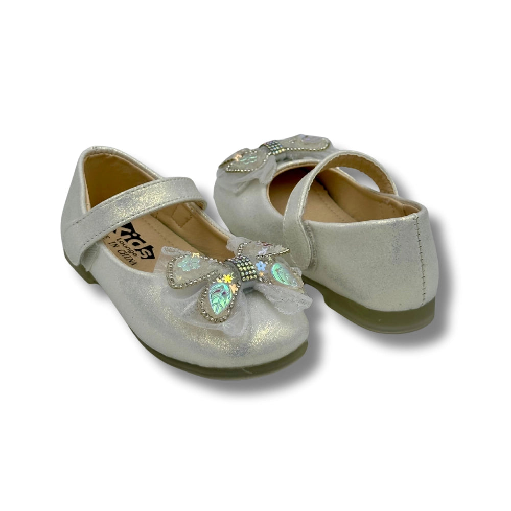 (WS-453) Ballerina Partywear WHITE Shoes
