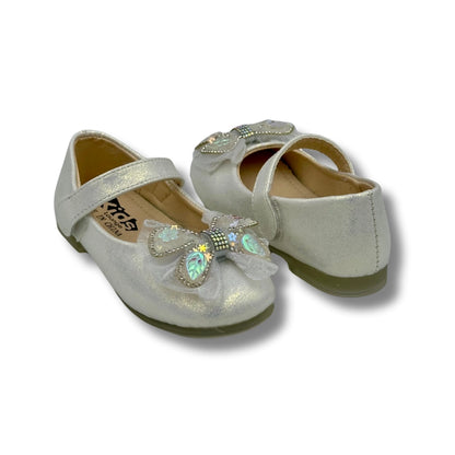 (WS-453) Ballerina Partywear WHITE Shoes