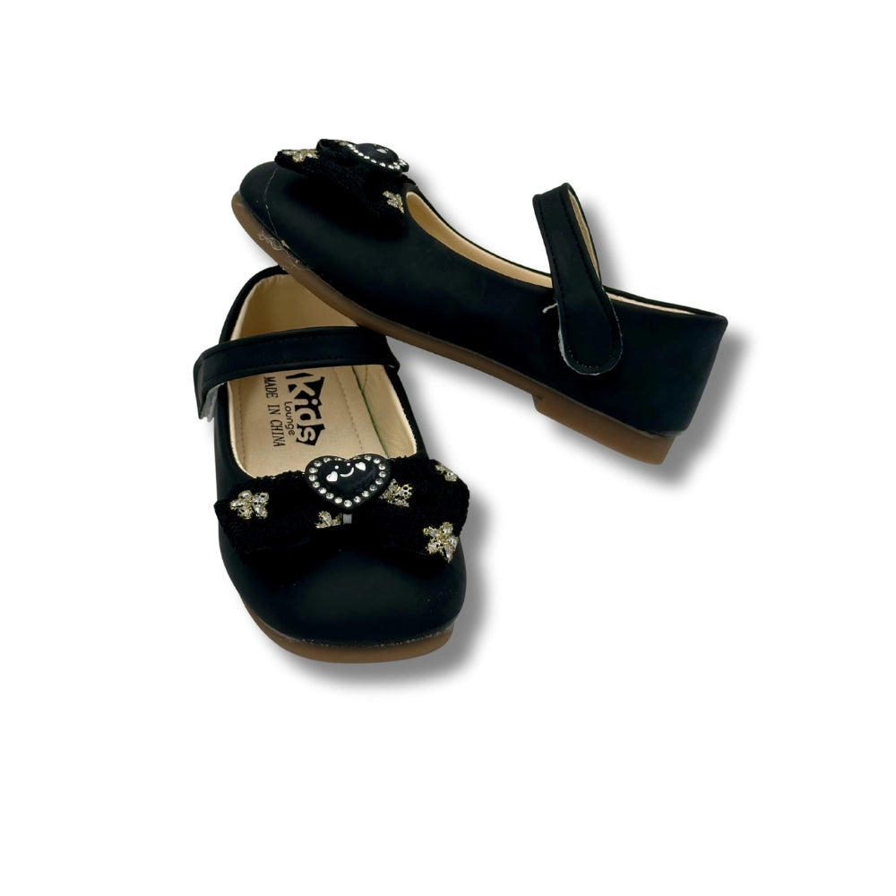 (WS-448) Ballerina Partywear BLACK Shoes