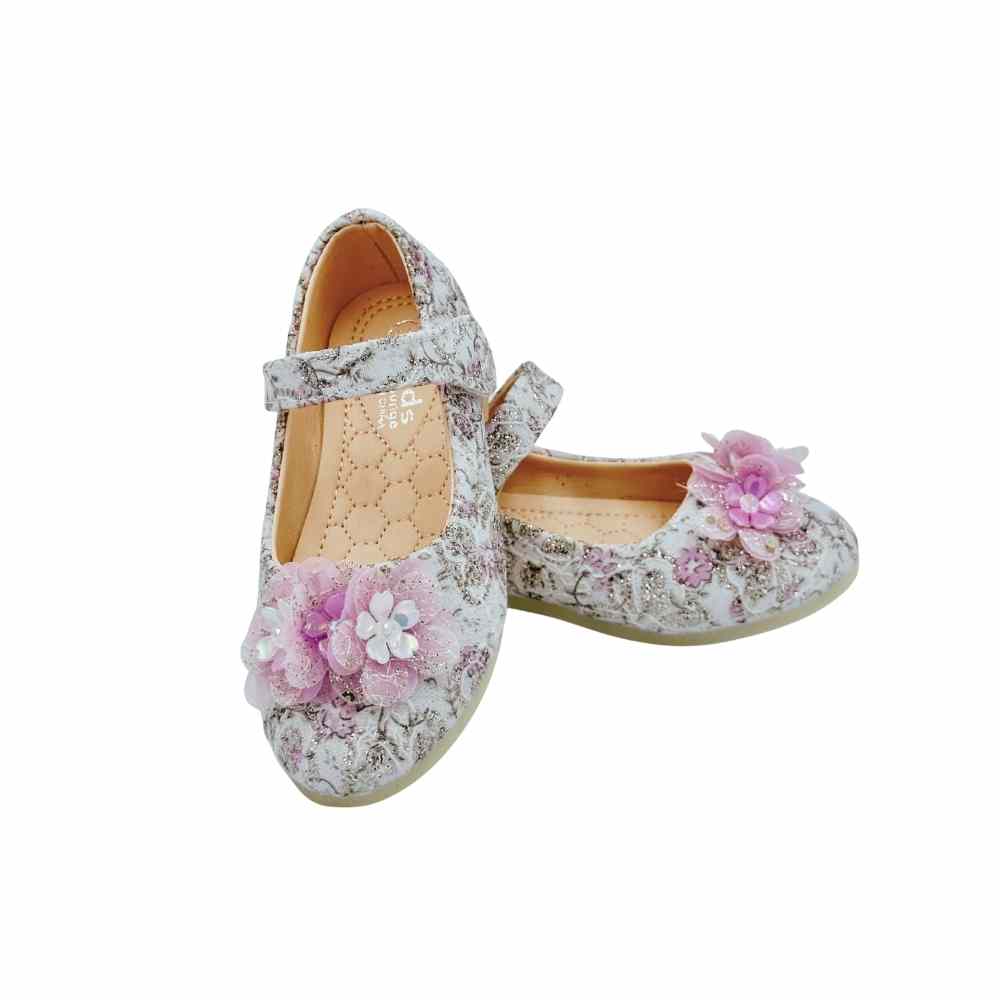 (WS-449) Ballerina Partywear PURPLE Shoes