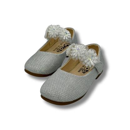 (WS-452) Ballerina Partywear SILVER Shoes