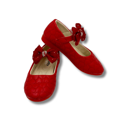 (WS-964-2) Ballerina Partywear RED Shoes