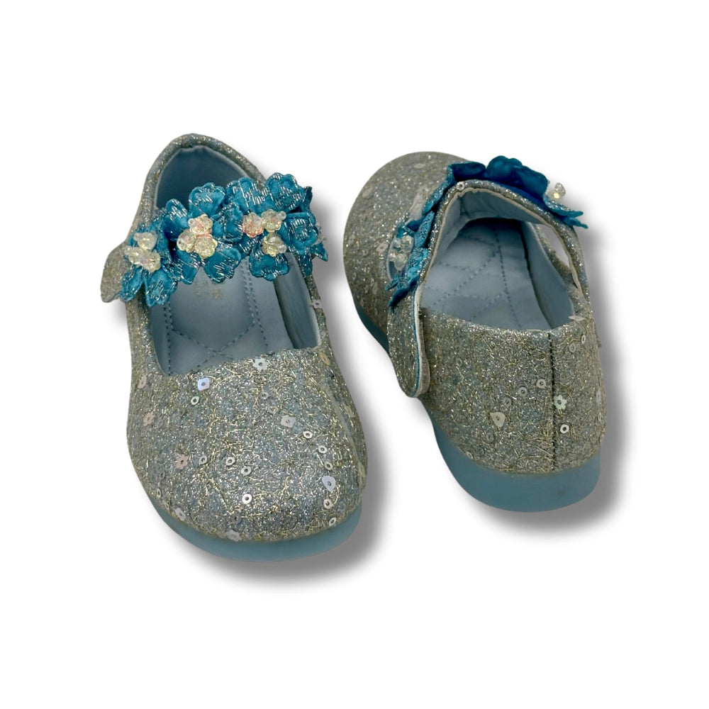 (WS-1075) Ballerina Partywear BLUE Shoes