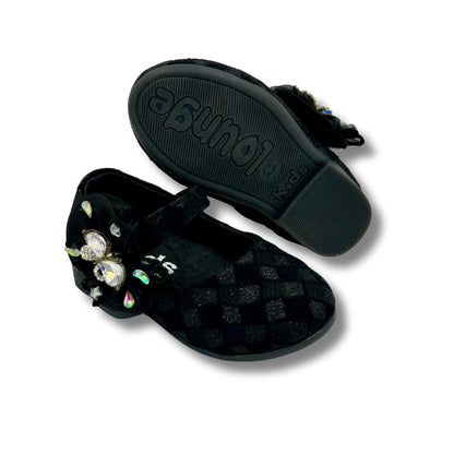 (WS-1169) Ballerina Partywear BLACK Shoes
