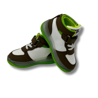 Sport Shoes GREEN with LIGHTS (WS-445)