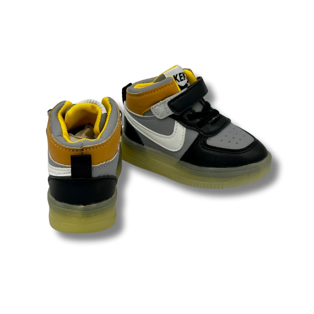 Sport Shoes JORDAN Grey Top With LIGHTS(WS-435-2)