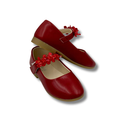 (WS-840) Ballerina Partywear RED Shoes