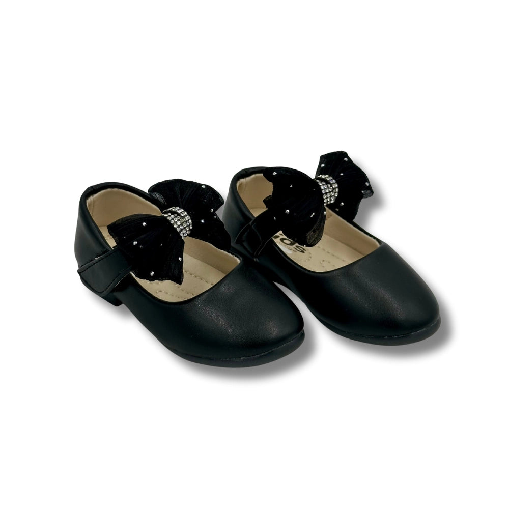 (WS- 397) Ballerina Partywear BLACK Shoes