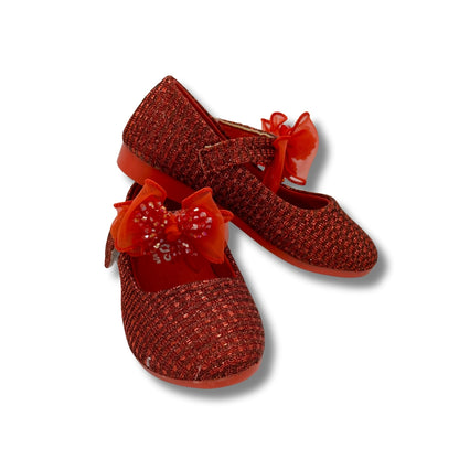 (WS-1317) Ballerina Partywear RED Shoes