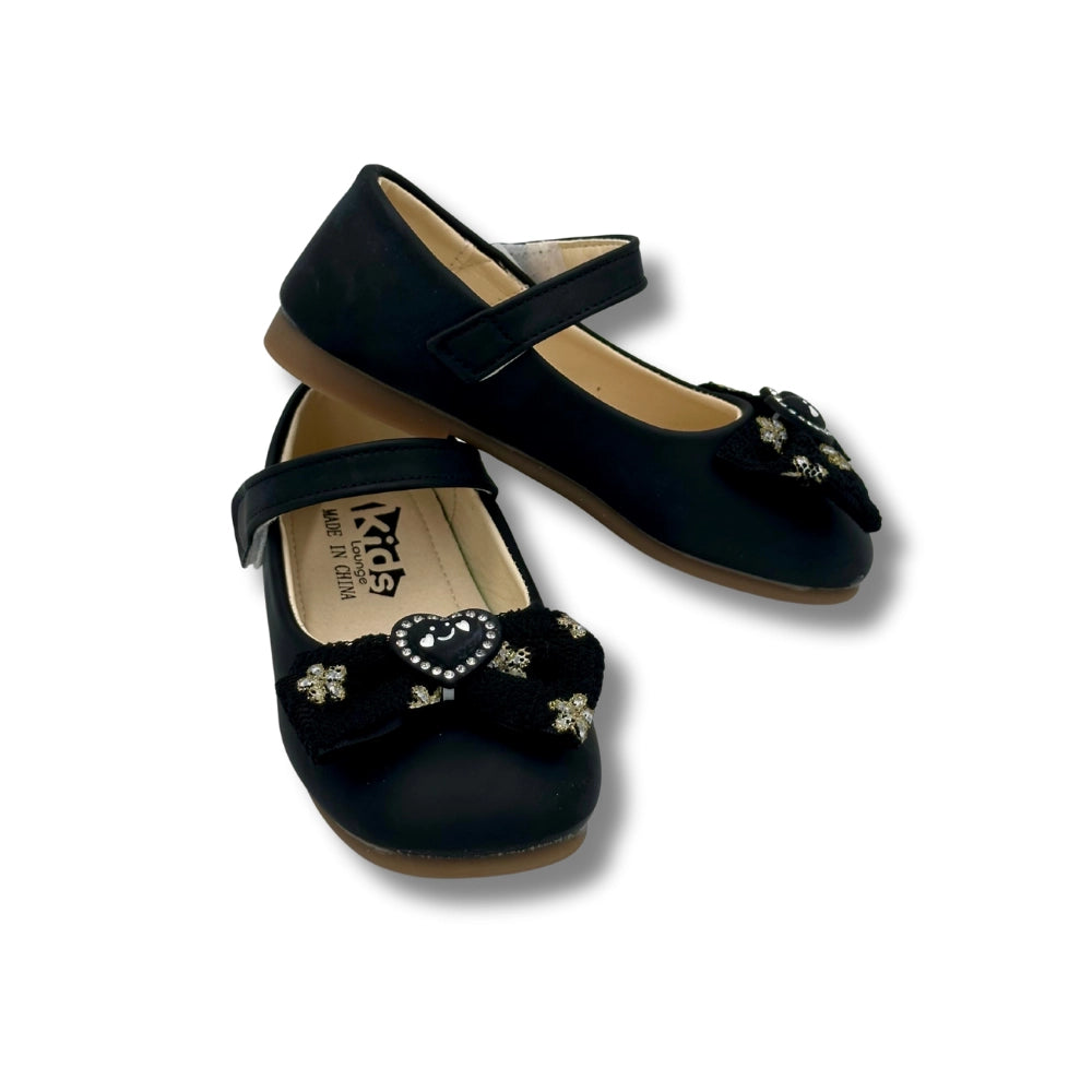 (WS-448) Ballerina Partywear BLACK Shoes