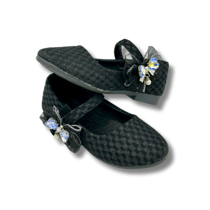 (WS-1191) Ballerina Partywear BLACK Shoes
