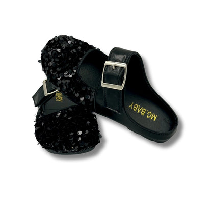 (WS-1304) Ballerina Partywear BLACK Shoes