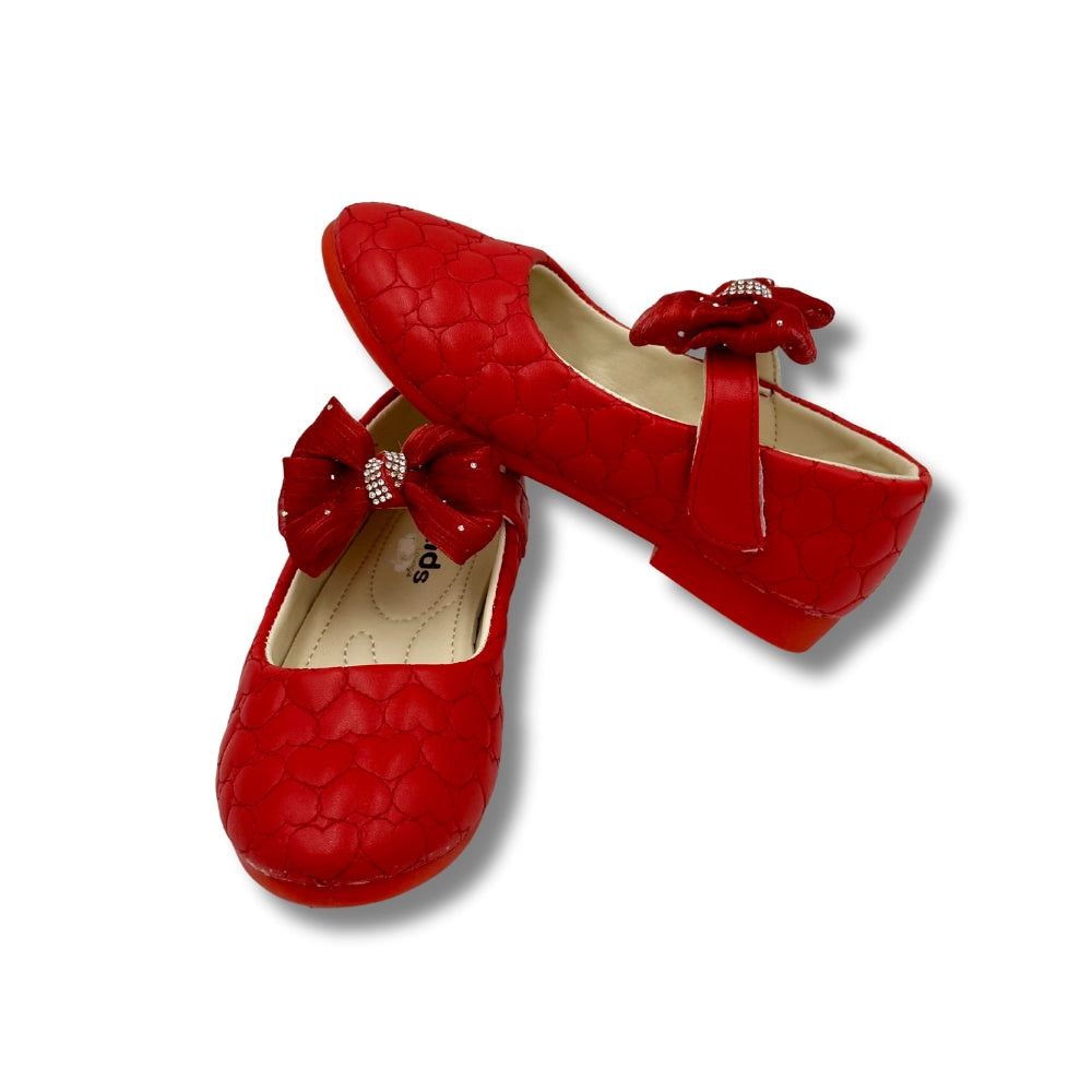 (WS-964-2) Ballerina Partywear RED Shoes