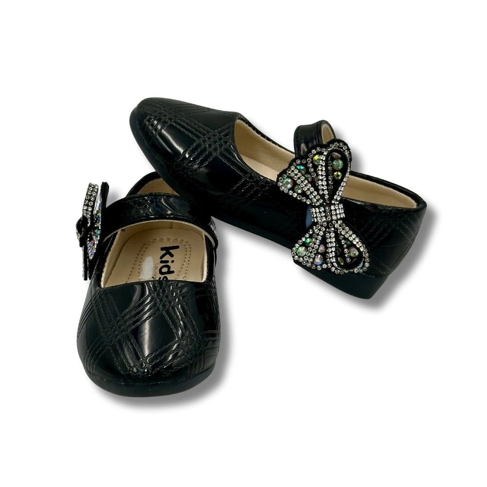 (WS-939) Ballerina Partywear BLACK Shoes
