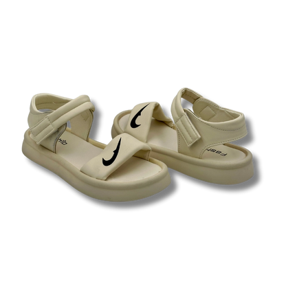 (WS-875-2) Sandals BEIGE