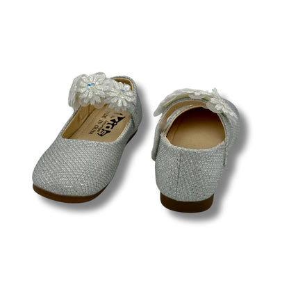 (WS-452) Ballerina Partywear SILVER Shoes