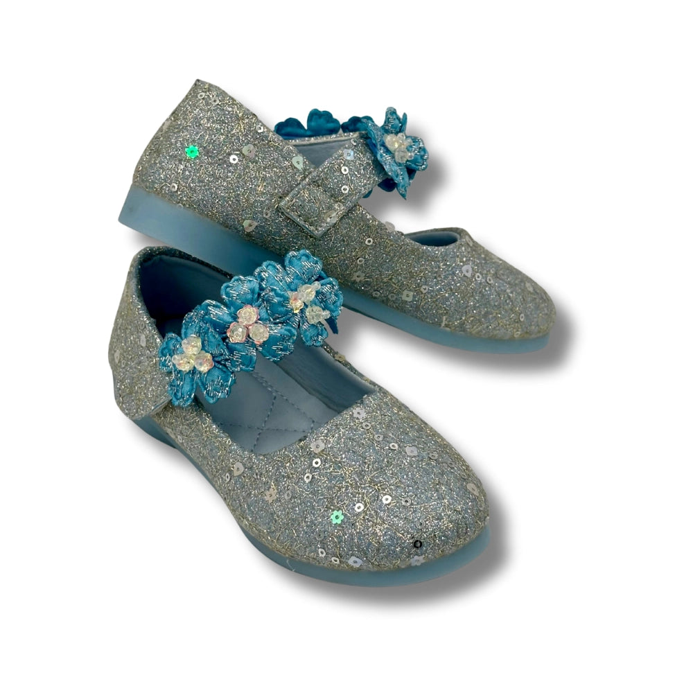 (WS-1075) Ballerina Partywear BLUE Shoes