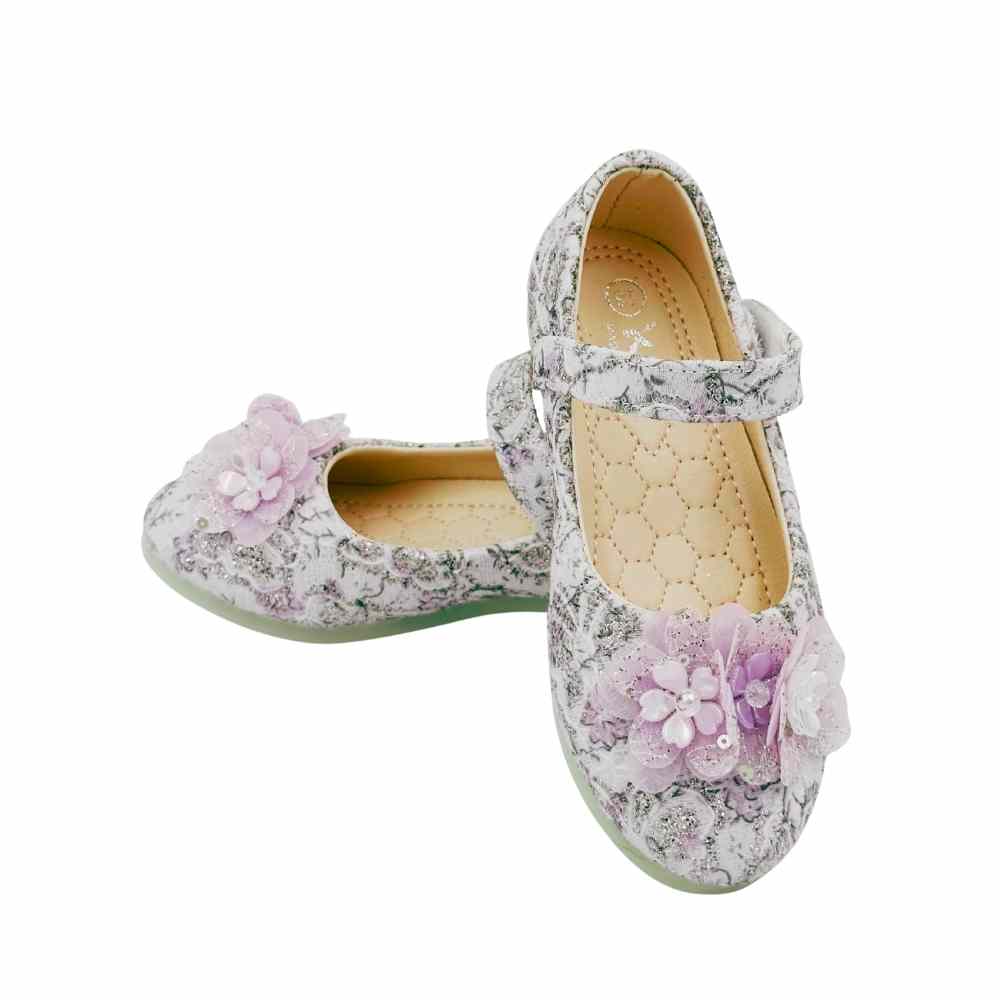 (WS-449) Ballerina Partywear PURPLE Shoes
