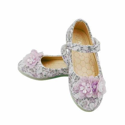(WS-449) Ballerina Partywear PURPLE Shoes