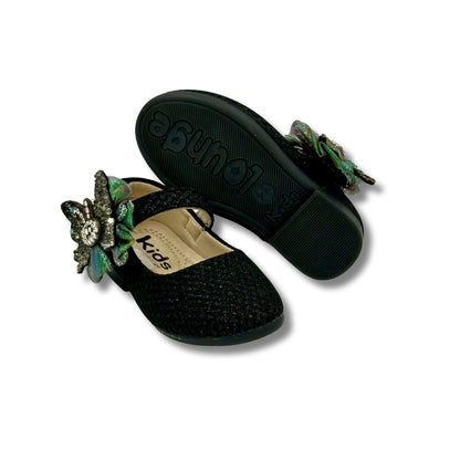 (WS-949) Ballerina Partywear BLACK Shoes