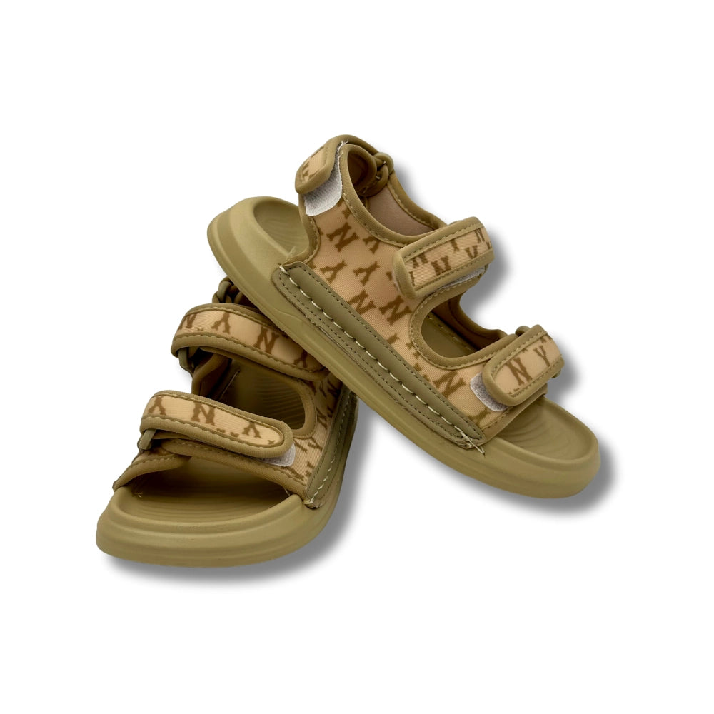 (WS-973-2) Sandals BROWN
