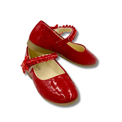 (WS-962) Ballerina Partywear RED Shoes