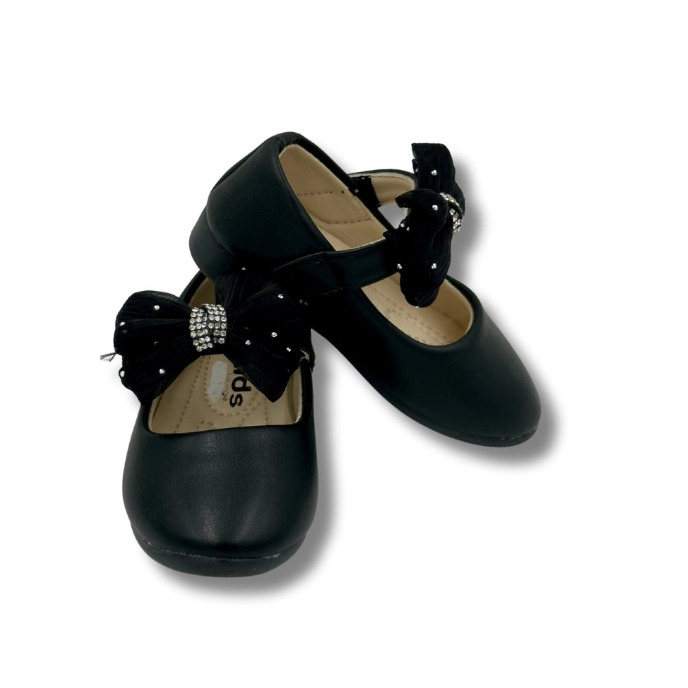 (WS- 397) Ballerina Partywear BLACK Shoes