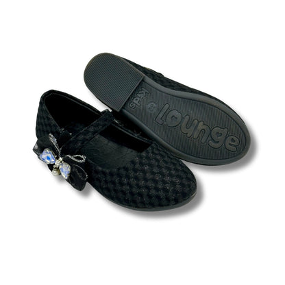 (WS-1191) Ballerina Partywear BLACK Shoes