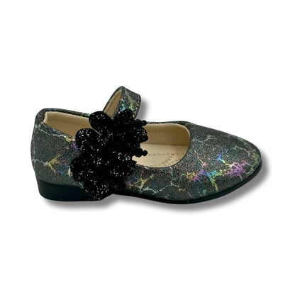 (WS-938-2) Ballerina Partywear BLACK Shoes