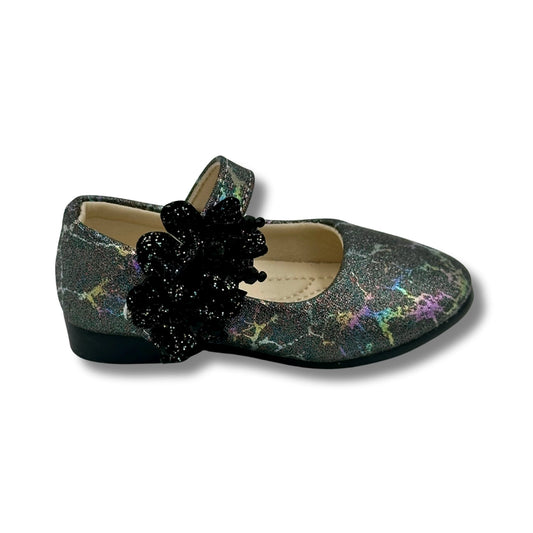(WS-938-2) Ballerina Partywear BLACK Shoes