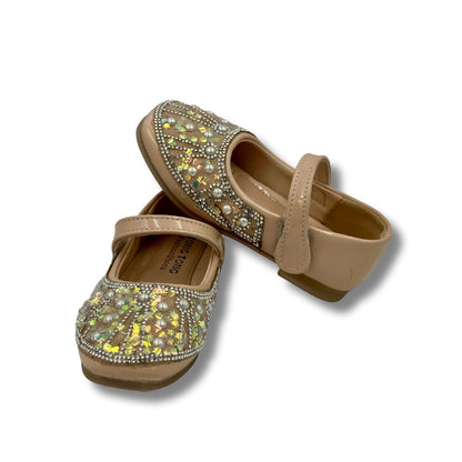 (WS-907) Ballerina Partywear BEIGE  Shoes