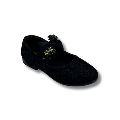 Ballerina Partywear BLACK Shoes (WS-339-2)