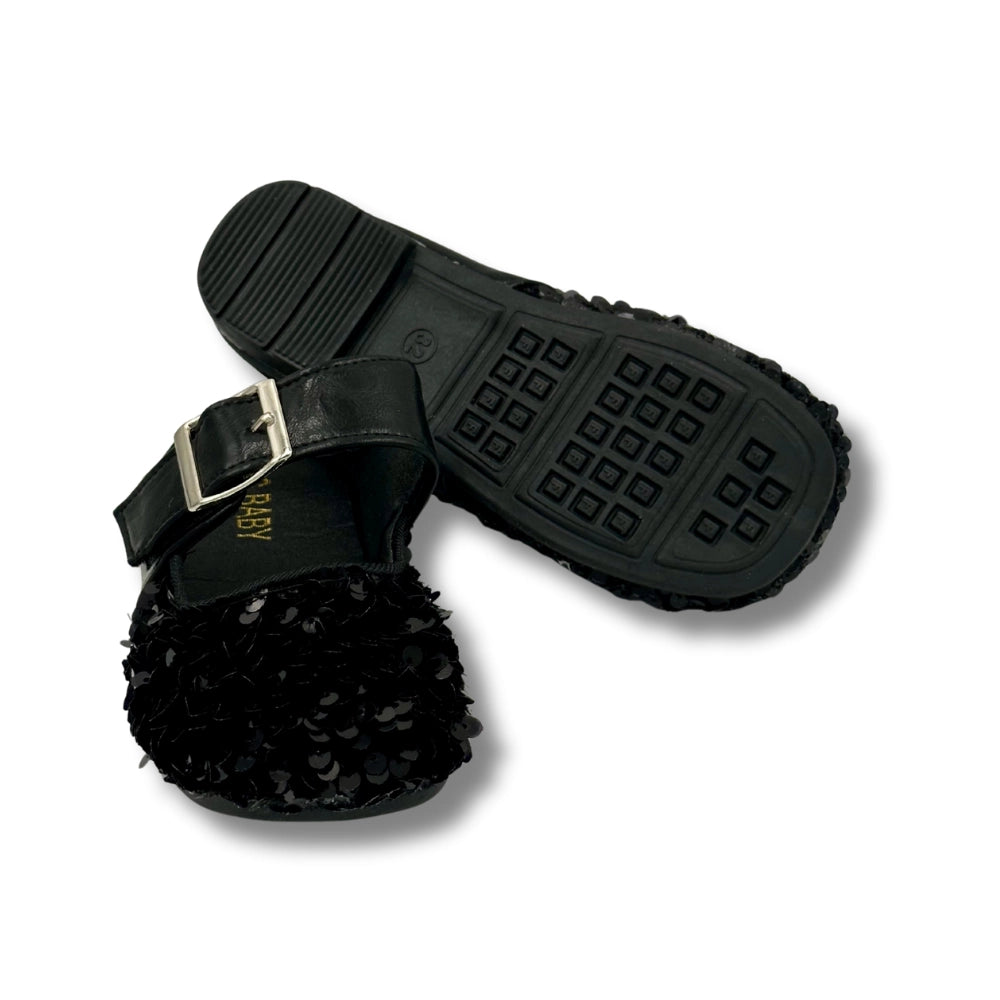 (WS-1304) Ballerina Partywear BLACK Shoes