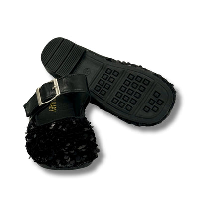 (WS-1304) Ballerina Partywear BLACK Shoes