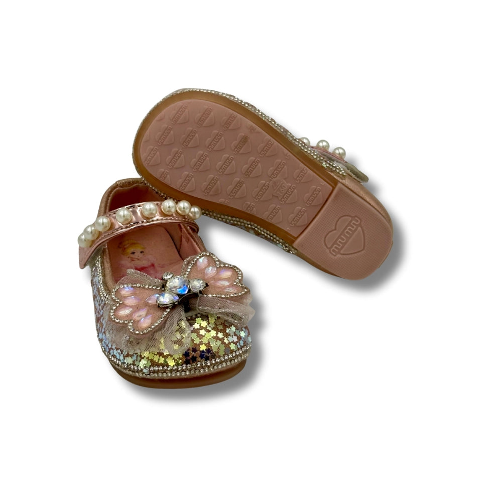 (WS-1171) Ballerina Partywear PINK Shoes