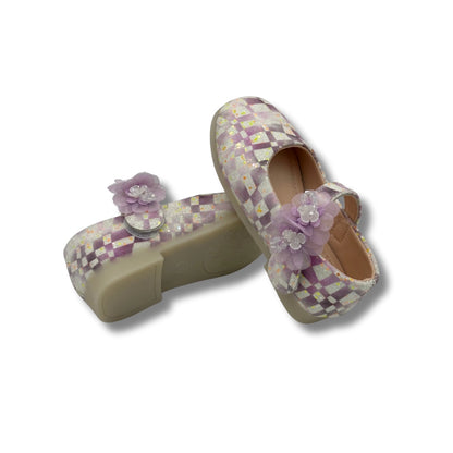 (WS-454) Ballerina Partywear PURPLE Shoes