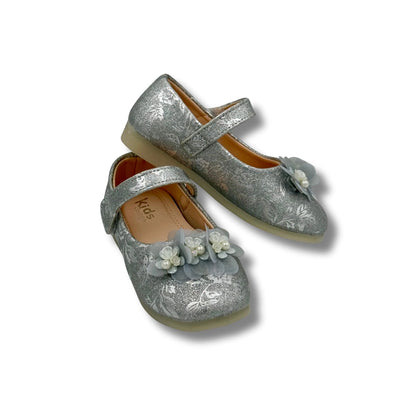 (WS-450) Ballerina Partywear SILVER Shoes