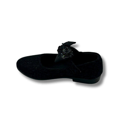 Ballerina Partywear BLACK Shoes (WS-339-2)