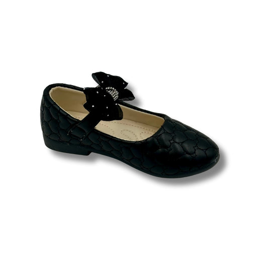 (WS-964-2) Ballerina Partywear BLACK Shoes
