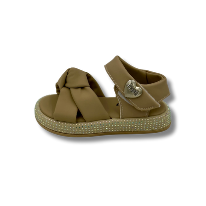 (WS-347-2) Sandals BEIGE