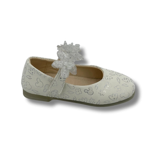 (WS-437-3) Ballerina Partywear WHITE Shoes