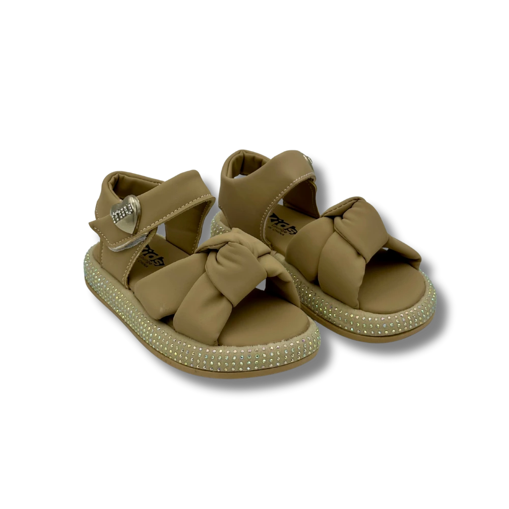 (WS-347-2) Sandals BEIGE
