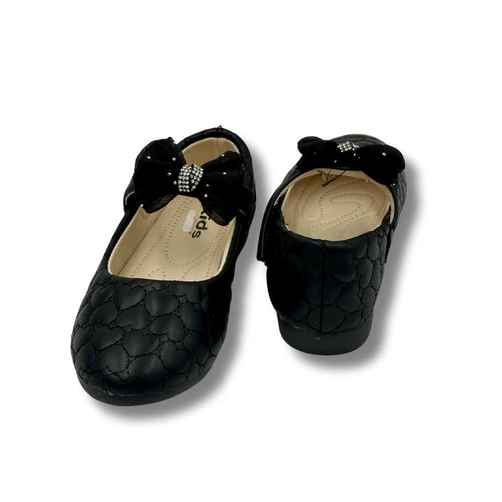(WS-964-2) Ballerina Partywear BLACK Shoes