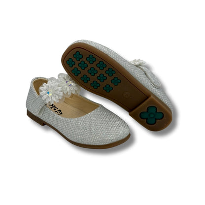(WS-452) Ballerina Partywear SILVER Shoes