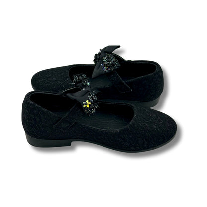 Ballerina Partywear BLACK Shoes (WS-339-2)