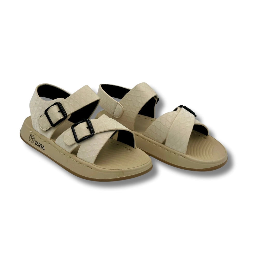 (WS-1293-2) Sandals BEIGE