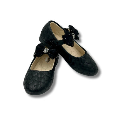 (WS-964-2) Ballerina Partywear BLACK Shoes