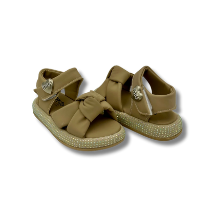 (WS-347-2) Sandals BEIGE