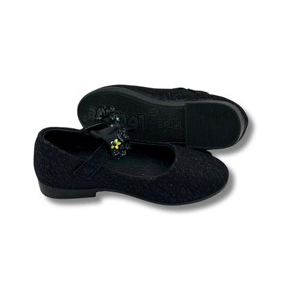 Ballerina Partywear BLACK Shoes (WS-339-2)